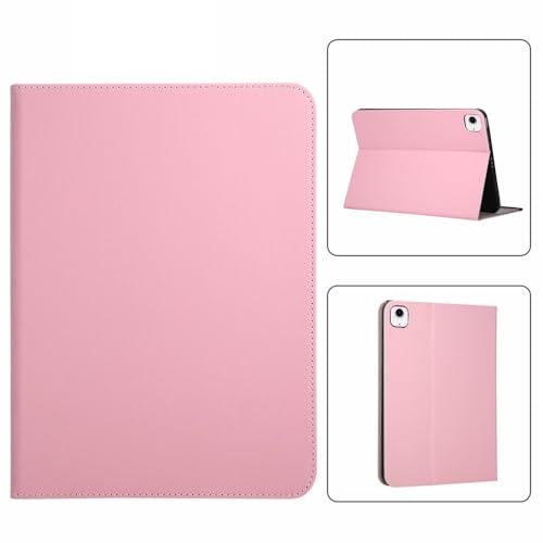 Étui iPad Pro 12,9" 2020 rose à rabat intelligent en cuir pour tablette Apple 4e génération - 2