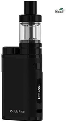 eleaf iStick Pico TC 75 W con Melo 3 Mini Full Kit sin baterías (Full Black)