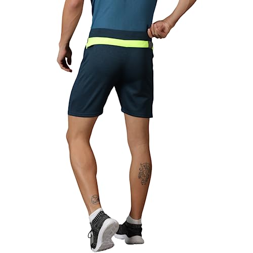 Image of DOMIN8 Basic Shorts for Men | Gym Shorts | Best for Yoga, Training Short for Boys | Casual Boxer for Men | Black Melange