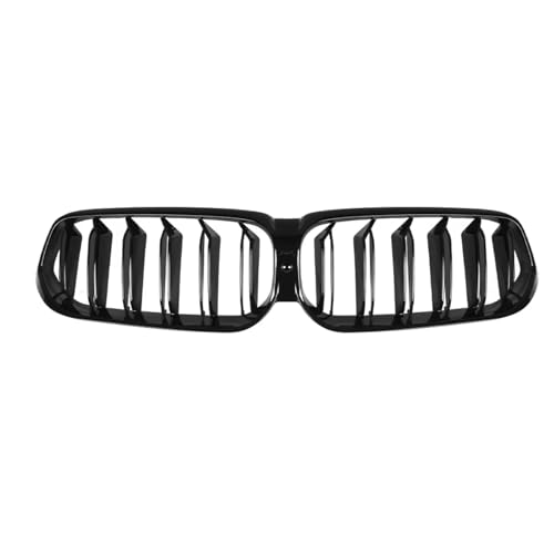 Calandre de pare-choc avant pour Série 6 G32 LCI 2021-2025 grille de rein noire à double lamelle