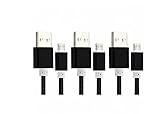 3Pack Micro USB Cable for All Amazon Kindle Fire HD,Kindle Paperwhite, Kindle Touch, Kindle Keyboard