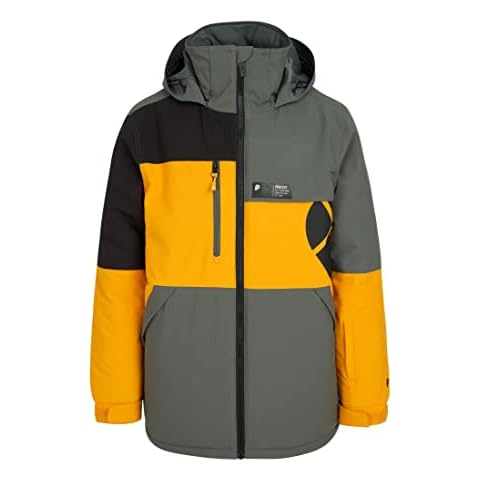Protest Jungen Winterjacke PRTHUGO JR 10K Wasserdicht Und Atmungsaktiv PFC-Frei Dark Yellow 176 Cover