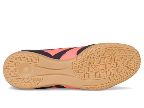 adidas Tênis unissex Club in Sala, Aurora preto/turbo/chiclete, 12 Women/11 Men