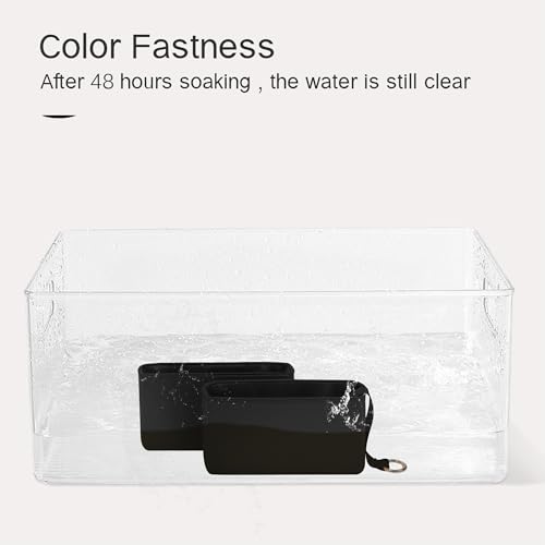 Image of Constance Bag Insert Organizer For Hermes(18 With Mirror,Black)