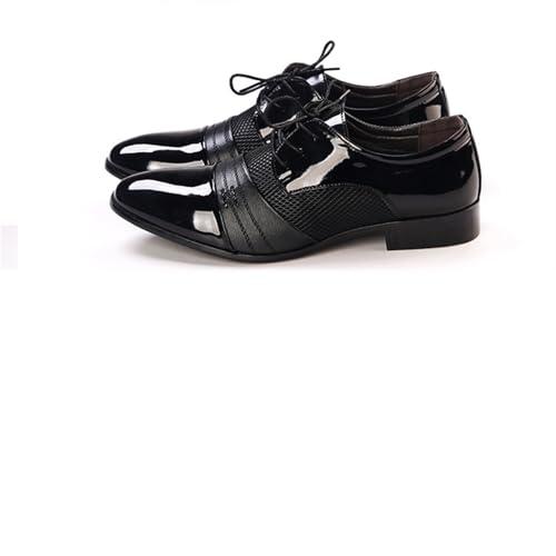 Dress Shoes for Men Men's Elegant Lace-Up Dress Shoes for Weddings and Business Formal Office Footwear2