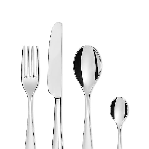 Alessi Nuovo Milano 5180S24 Cutlery Set, 24-Piece - Image 2