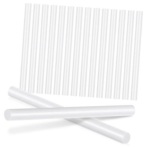SHINEOFI 16 Piezas Hecho En Casa Adhesivo Transparente Pigmento Palos Adhesivos Barras De Pegamento Para Todo Uso Adhesivo Termofusible Pegamento Caliente Opaco