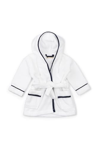 Image of MONICA + ANDY Bathrobe, Terry Hooded Bathrobe, 100% Organic Clothes for Girls & Boys, Sizes For Kids, Toddler & Infant