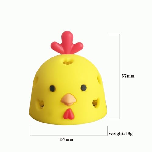 Image of Egg Cleaner for Fresh Eggs, Silicone Egg Washer Scrubber for Removing Dirt and Debris from Eggshells, Reusable Cleaning Tools for Egg Enthusiasts & Poultry Farmers (Beige)