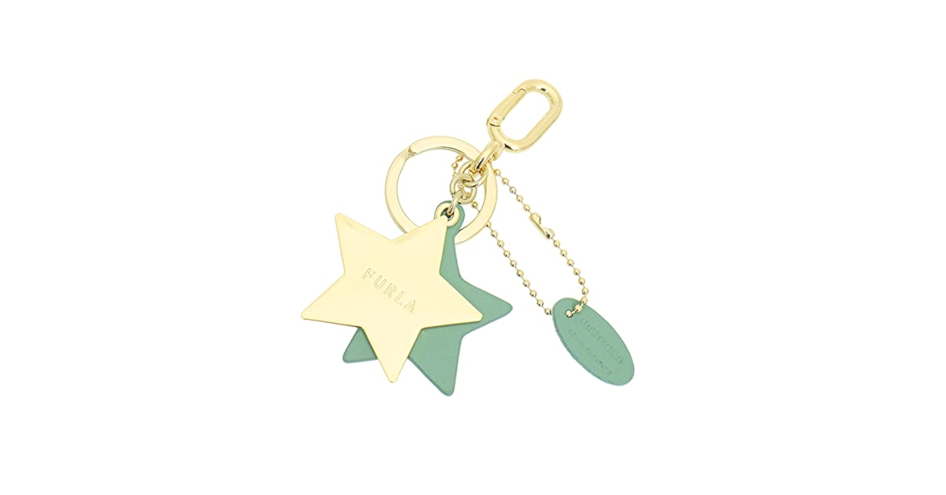 メタルキーリング／キーホルダー CLASSIC STAR LOGO ☆ FURLA メタルキーリング／キーホルダー CLASSIC STAR KEYRING ☆ FURLA