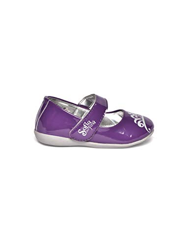 Image of Disney Girl's Sofia The First by Toothless Kids Girls Ballerina Purple Ballet Flats