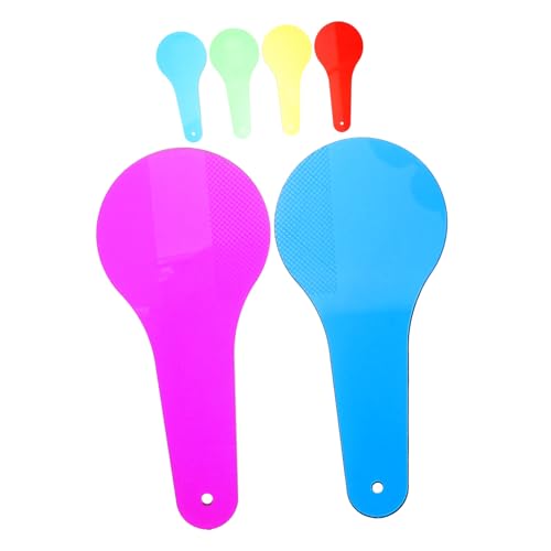 6pcs Color Paddles Translucent Film Color Filter Board Preschool...