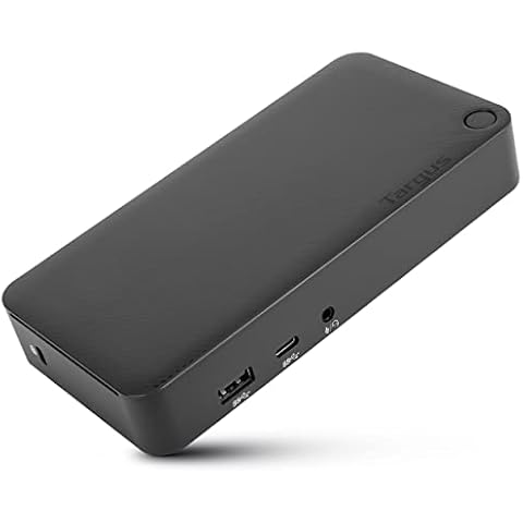 Targus USB C Docking Station Universal DV4K, USB C Laptop Docking Station Dual Monitor 2 HDMI, 65W Power Delivery, DisplayLink Works w/ Operating Systems like Windows, Mac, Android, iOS (DOCK310USZ) Cover