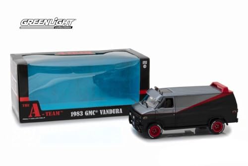 Greenlight 1:24 Hollywood - The A-Team - 1983 GMC Vandura miniatura 4