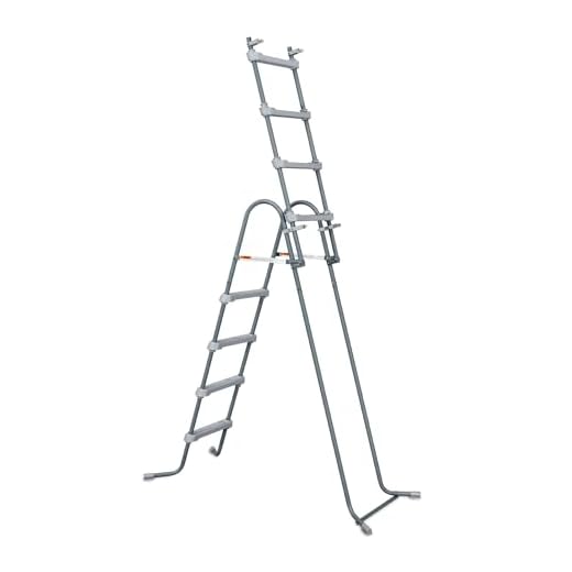 Summer Waves Escalera De Piscina Gris Para Caminar