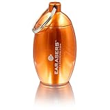 Earasers Ear Plug Carrying Case Orange