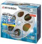 Mitsubishi Chemical VHW12NCS5 DVD-RW 4.7GB Video