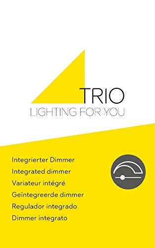Trio Leuchten LED badkamer wandlamp Mattimo 283270232, metaal zwart