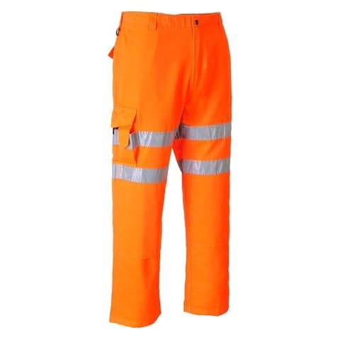 Portwest RT46 Reflective Hi-Vis Work Trousers Cover