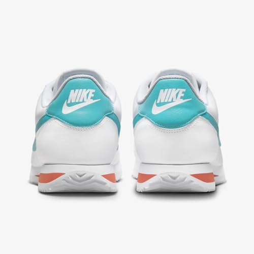 Men's Nike Cortez Shoes, White/Cosmic Clay/Metallic Silver, Size 7.53