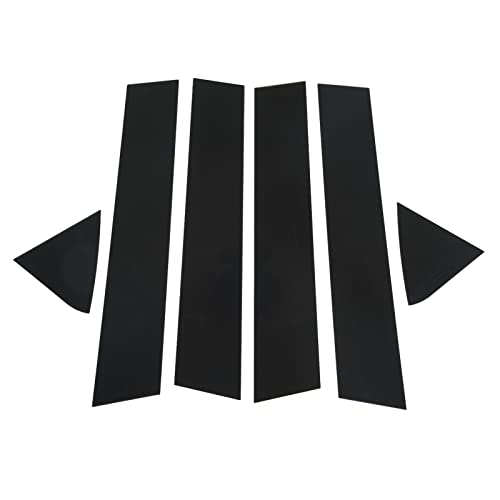 Image of Door Pillar Decal, Gloss Black Pillar Post Decal Trim for Charger 2006-2010