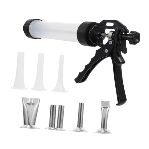 FUNOMOCYA Homemade Sausage Making Tools Hand Sausage Maker Sausage Stuffer Mealmaker Easy to Assemble Pp Stainless Steel