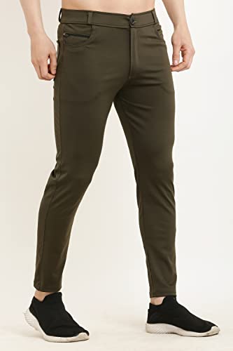 Image of Best Track Pants Fashionable for Men Fabric