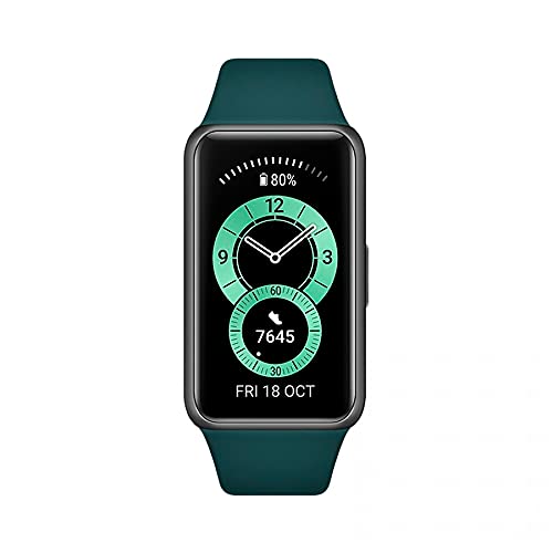 Relógio Smartband Band 6 Huawei Fra-b19 Verde/suporte Android/iOS/rastreador de fitness/Bluetooth 5.