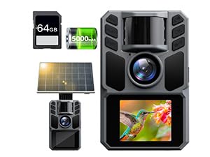 トレイルカメラ　ソーラー式　防犯　4K64MP 赤外線　動体検知　人感センサー Amazon.co.jp: FKPCAM トレイルカメラ ソーラー式 野生動物監視カメラ