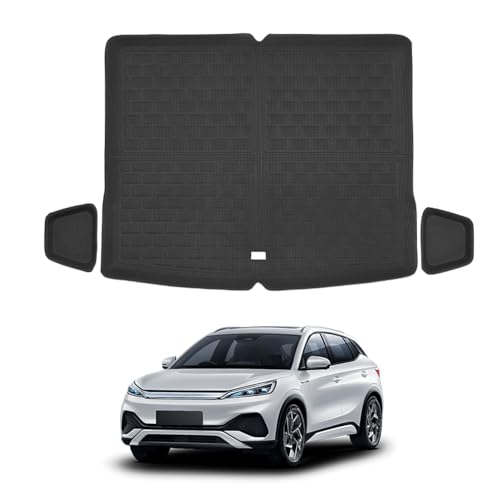 KASUART Cargo Liner Mat B-YD ATTO3 2022-Current Modal 3D Foldable Pattern All Weather Trunk Mat for Rear Cargo Liner Heavy Duty Boot Liner Luggage Tech Flexible Waterproof Durable