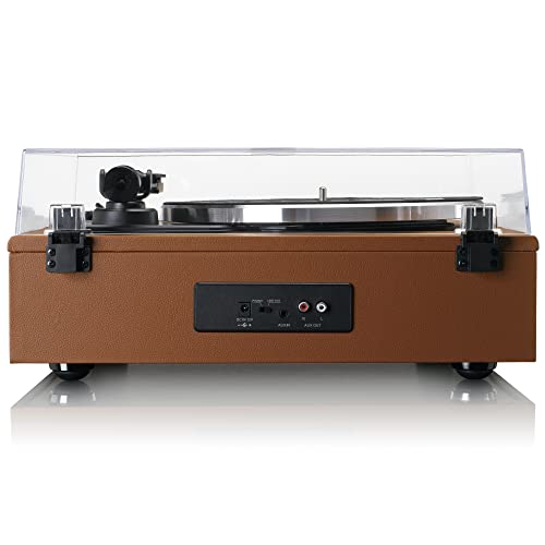 Lenco LS-430BN Coffret en Bois AV. Simili Cuir - Les Beatles, Paul McCartney, John Lennon, RIngo Starr, George Harrison Lenco LS-430BN Coffret en Bois AV. Simili Cuir – Image 7