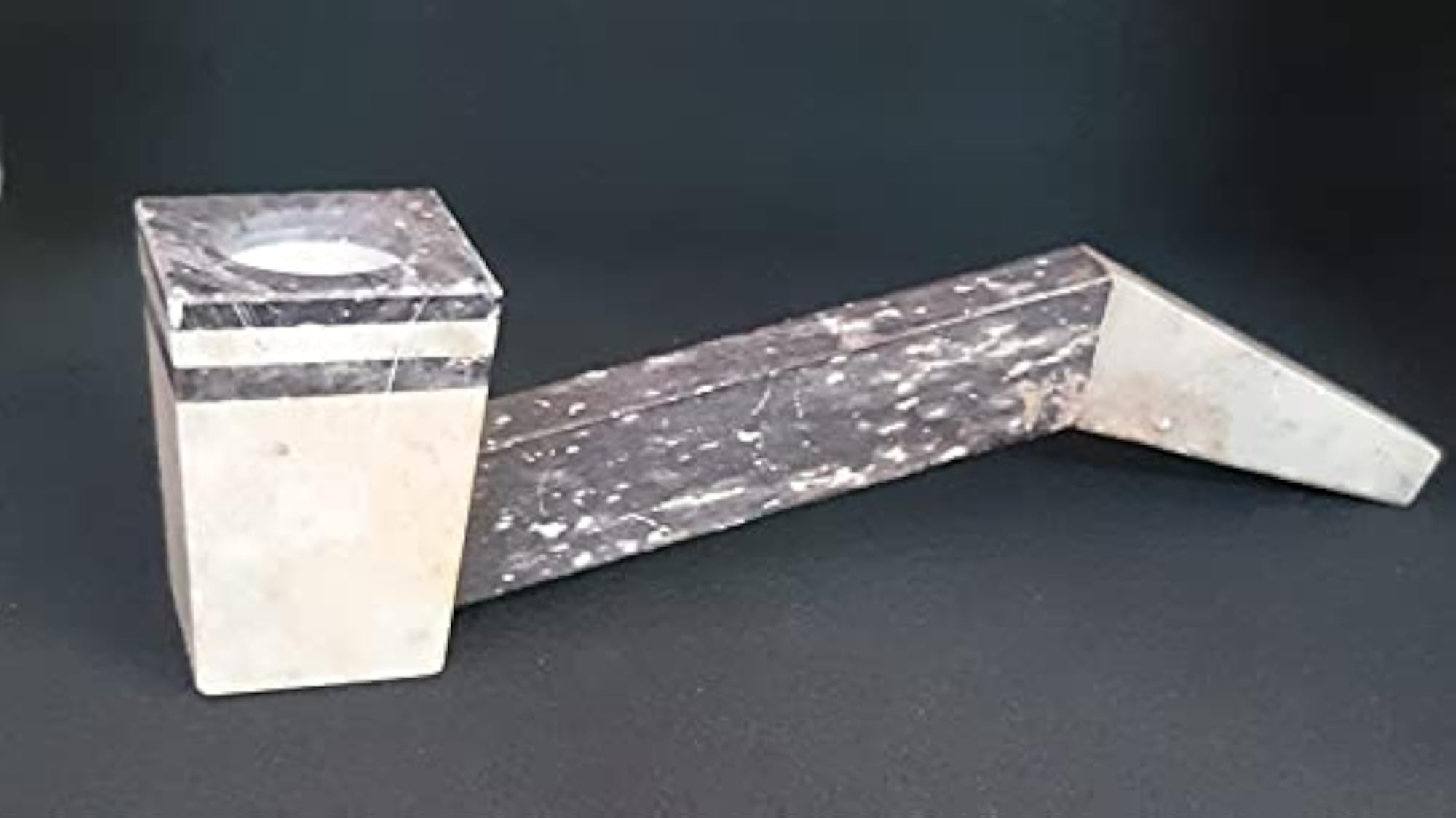 Handcrafted Marble Stone Soapstone Pipe for Smoking