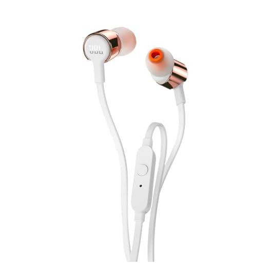 JBL, Fone de Ouvido In Ear T210 - Rosé Gold