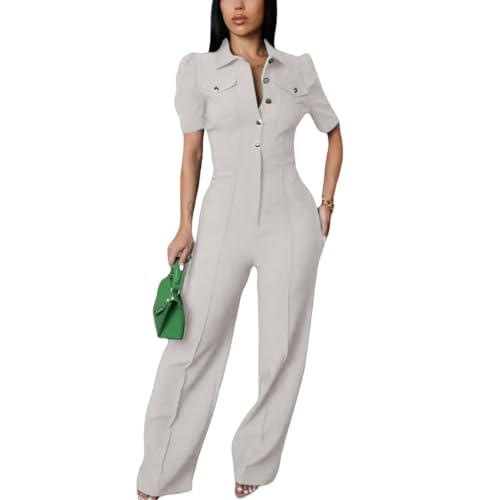 Sexy ladies fashion wide leg elegant club jumpsuit business party...
