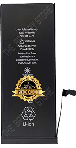 Image of THE BATTERY STORE Original Replacement Battery Battery for 6s Plus A1634 A1687 A1699 Battery with 6 Months Warranty and high Capacity Battery Backup (for I-phn 6G Plus)