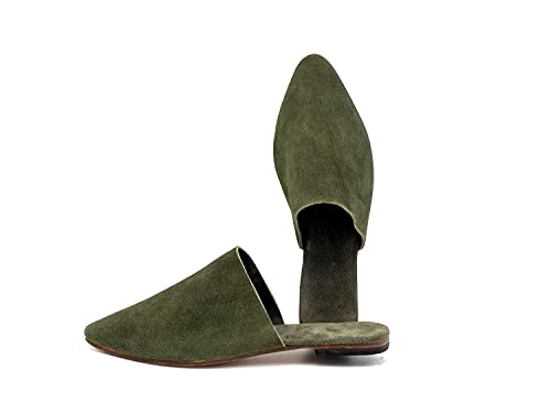 Generic Suede Mule || Leather Mules Shoes For Women || Premium Handmade Babouches || Loafers Women'S Mules & Clogs thumb #4