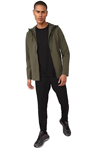 Image of Reebok Men's Polyester Solid Classic Standard Length Regular Jacket