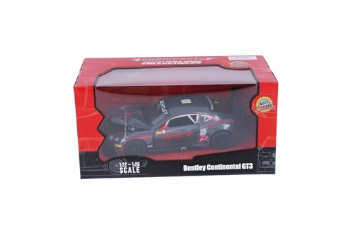 Modelo a escala 1/24 Continental GT3 Concept gris miniatura 3