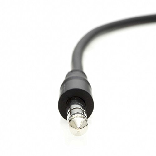 Cable estéreo 1/4 jack macho a macho de 100 pies largo para sonido balanceado 4