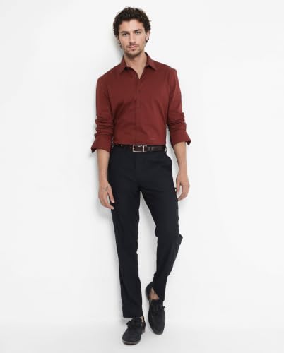 Image of Rare Rabbit Regular fit Plain Shirt
