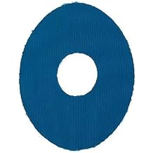 Medical Adhesive Oval Patch Blue- 1"x1" Hole 20 Pack
