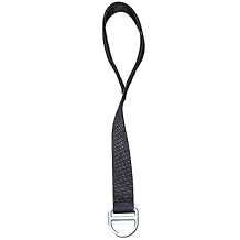 Peakworks, Lightweight, Abrasion Resistant Polyester Webbing, Easy to Link, 18" D-Ring Extender, Standard 18"L, Black, V860302