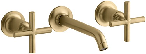 KOHLER Purist Wall-Mount Lav Faucet Trim