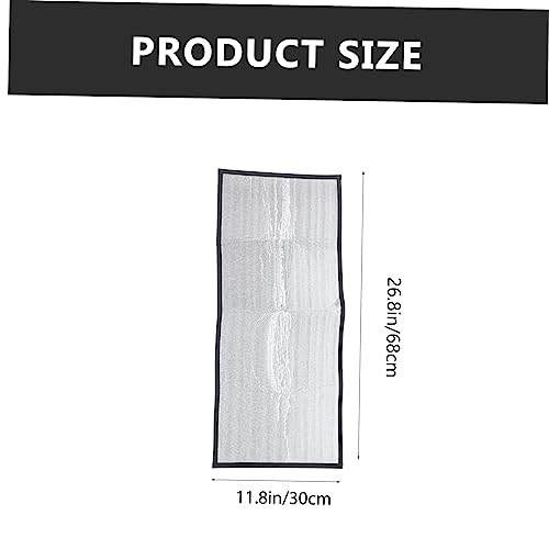 Abaodam 2pcs Tapete térmico para reptiles con película reflectante miniatura 2