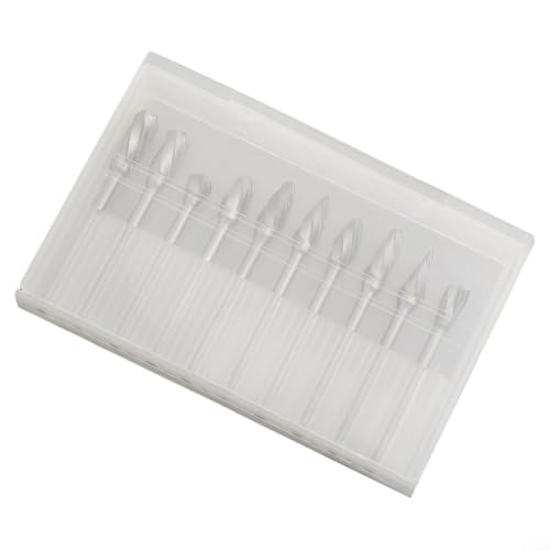 Set de 10 fresas de carburo para herramientas rotativas miniatura 7