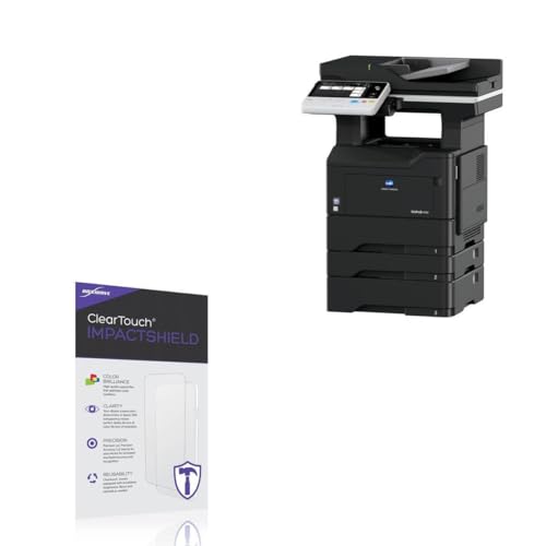 BoxWave Screen Protector Compatible with Konica Minolta bizhub 4752 - ClearTouch ImpactShield (2-Pack), Impenetrable Screen Protector Flexible Film