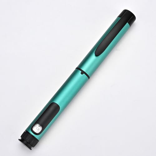 Meterbox 80 Unit Reusable Peptide Pen Injector Portable V1 Pen with Case Compatible with 3ML for Use (Dark Green)