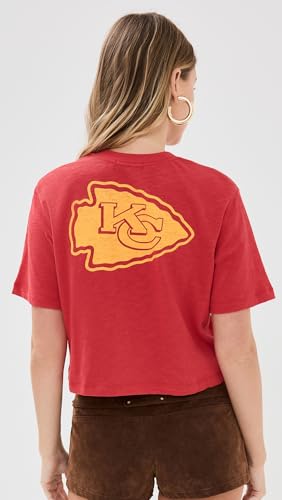 Junk Food Women's Chiefs Crop Tee3