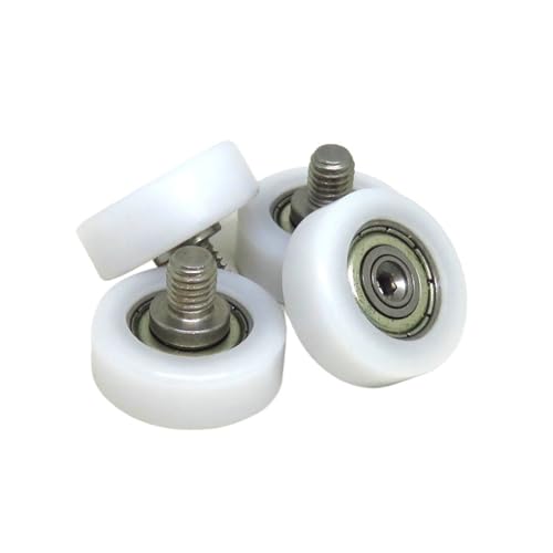 Roulement POM 19mm avec vis M5 pour rail de guidage fluide et stable de porte coulissante