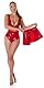 Koucla Glossy Cover-up Gogo High Waist Minirock im Latex-Look S